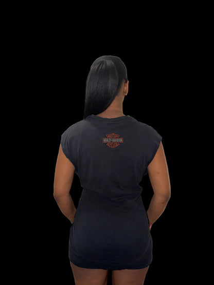 1of1 Tie Front Harley Tee